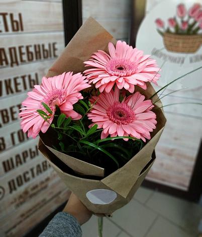 Букет цветов из: Герберы в Каракулино