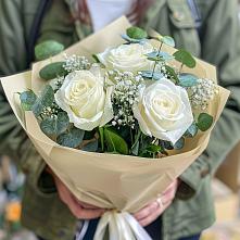 Букет цветов из:  Розы в Каракулино