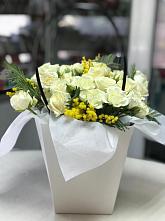 Цветочная композиция из Розы  в Каракулино