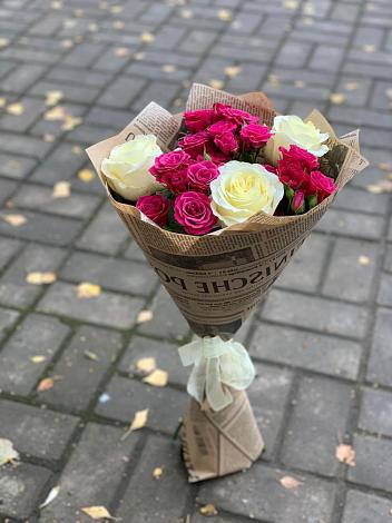 Букет цветов из: Розы в Каракулино
