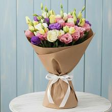 Букет цветов из:  Лизиантусы #REPLACE_PRED# Каракулино